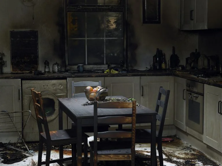 Smoke damage restoration: kitchen fire South Florida
